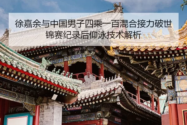 徐嘉余与中国男子四乘一百混合接力破世锦赛纪录后仰泳技术解析